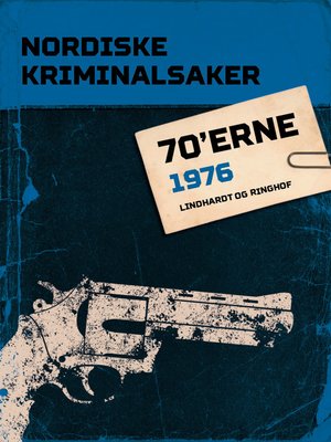 cover image of Norske Kriminalsaker 1976